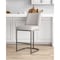 Manhattan Comfort Serena Counter Stool in Light Grey CS017-LG - alternate 1